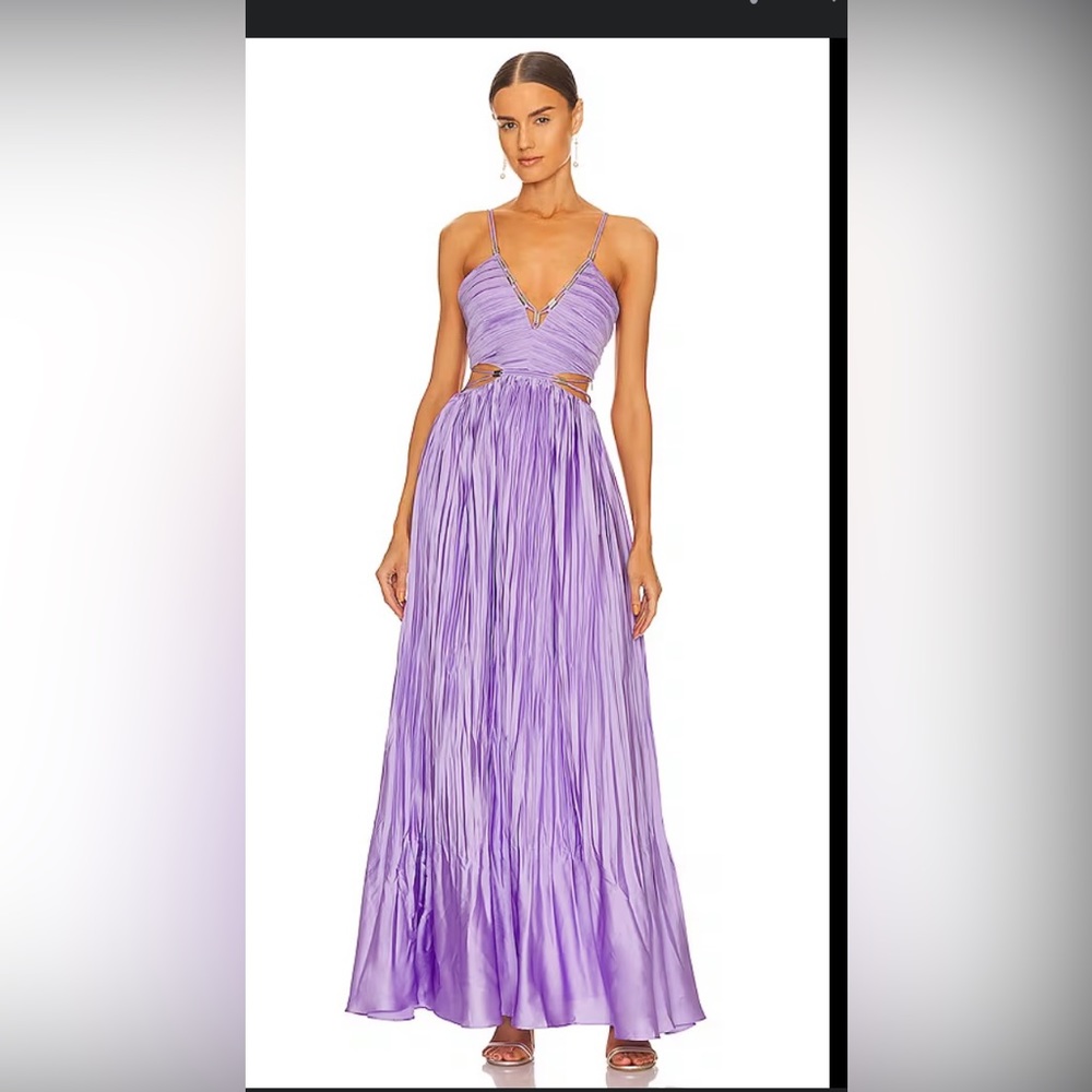 SIMKHAI Marlo Maxi Dress in Lavender